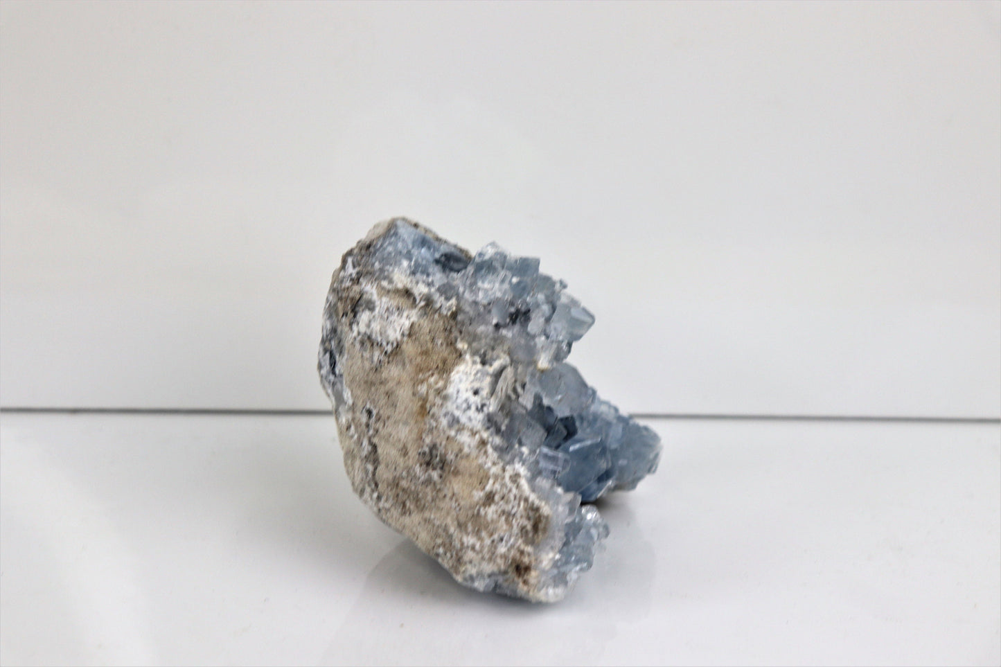7) Celestite Crystal / Celestine Natural Cluster