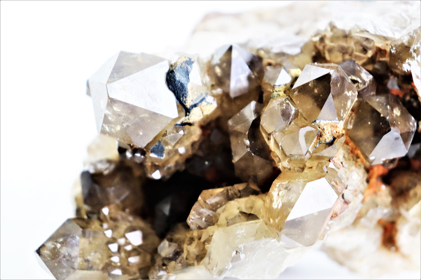 5) Extra Large kundalini Citrine Natural Crystal Point Quartz Congo 1.76 KG