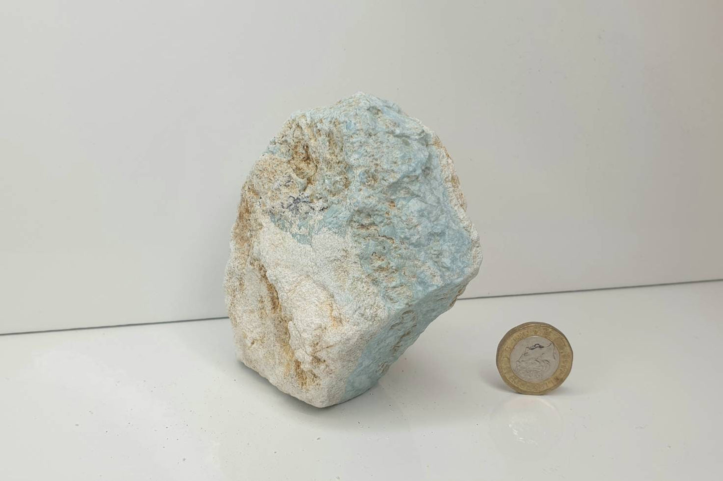 9) Turquoise Crystal Natural Rough