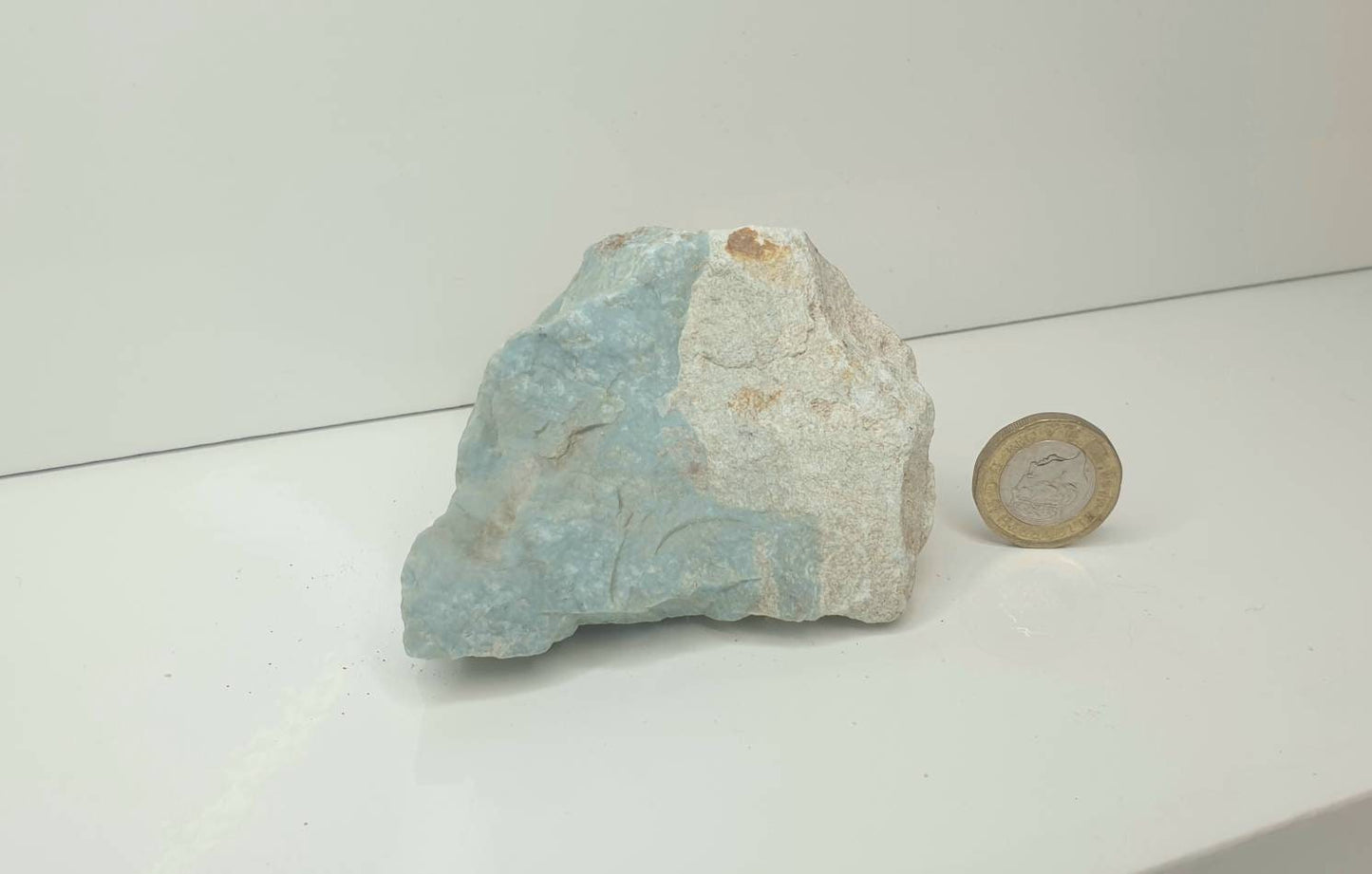 8) Turquoise Crystal Natural Rough