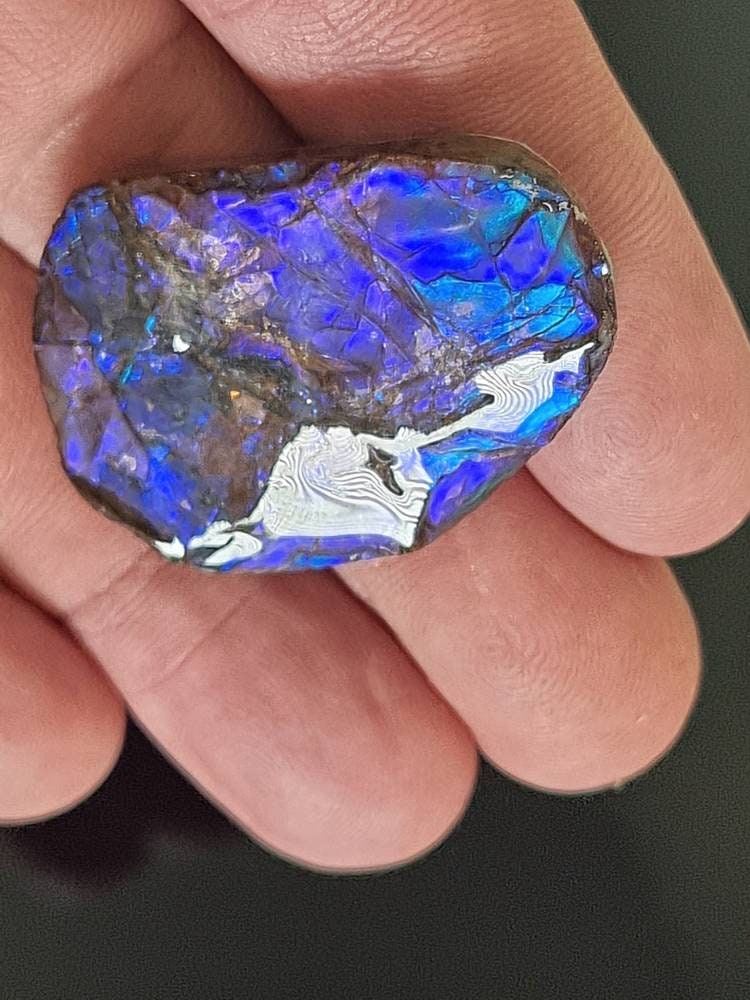 1am) Ammolite Crystal Gemstone