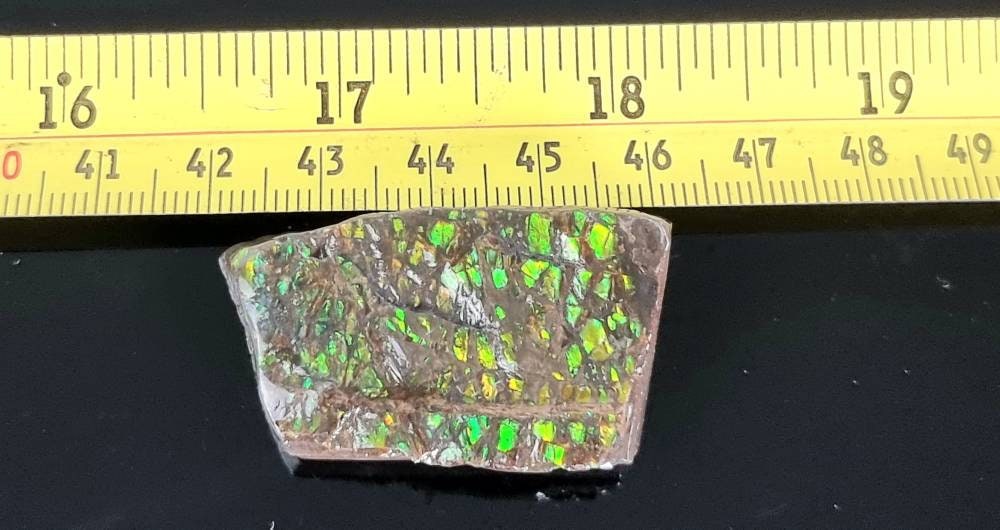 9) Ammolite Crystal Gemstone