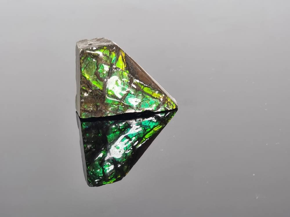 Large Ammolite Crystal Gemstone rare unique