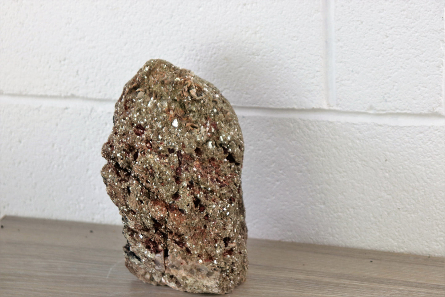 8) Black Tourmaline Crystal With Mica 4.39KG