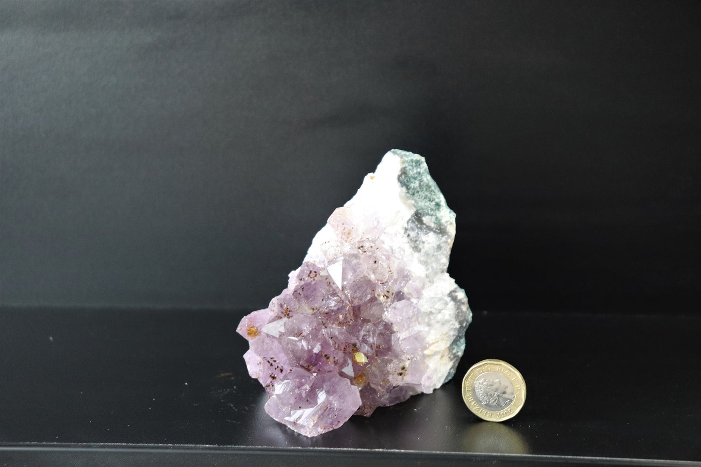 Amethyst Crystal Natural Geode Free Standing