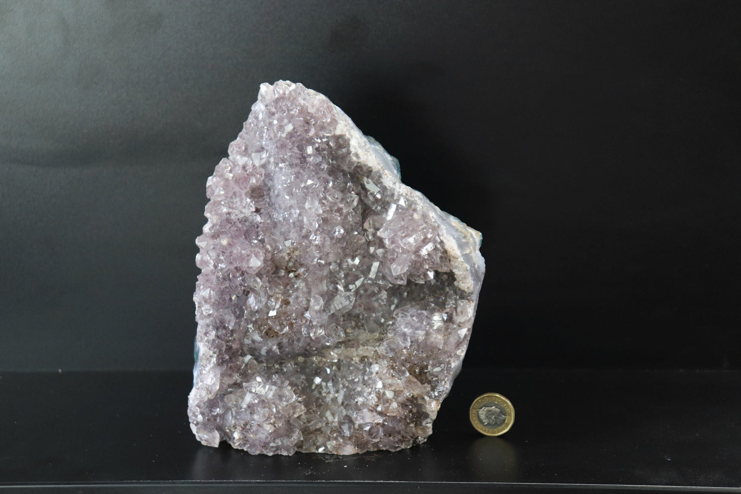 Amethyst Crystal Natural Geode Free Standing