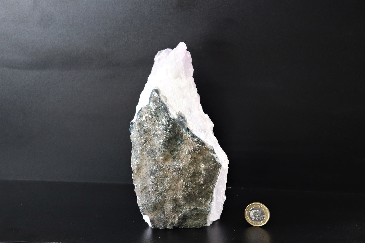 AMF3) Amethyst Crystal Natural Geode Free Standing