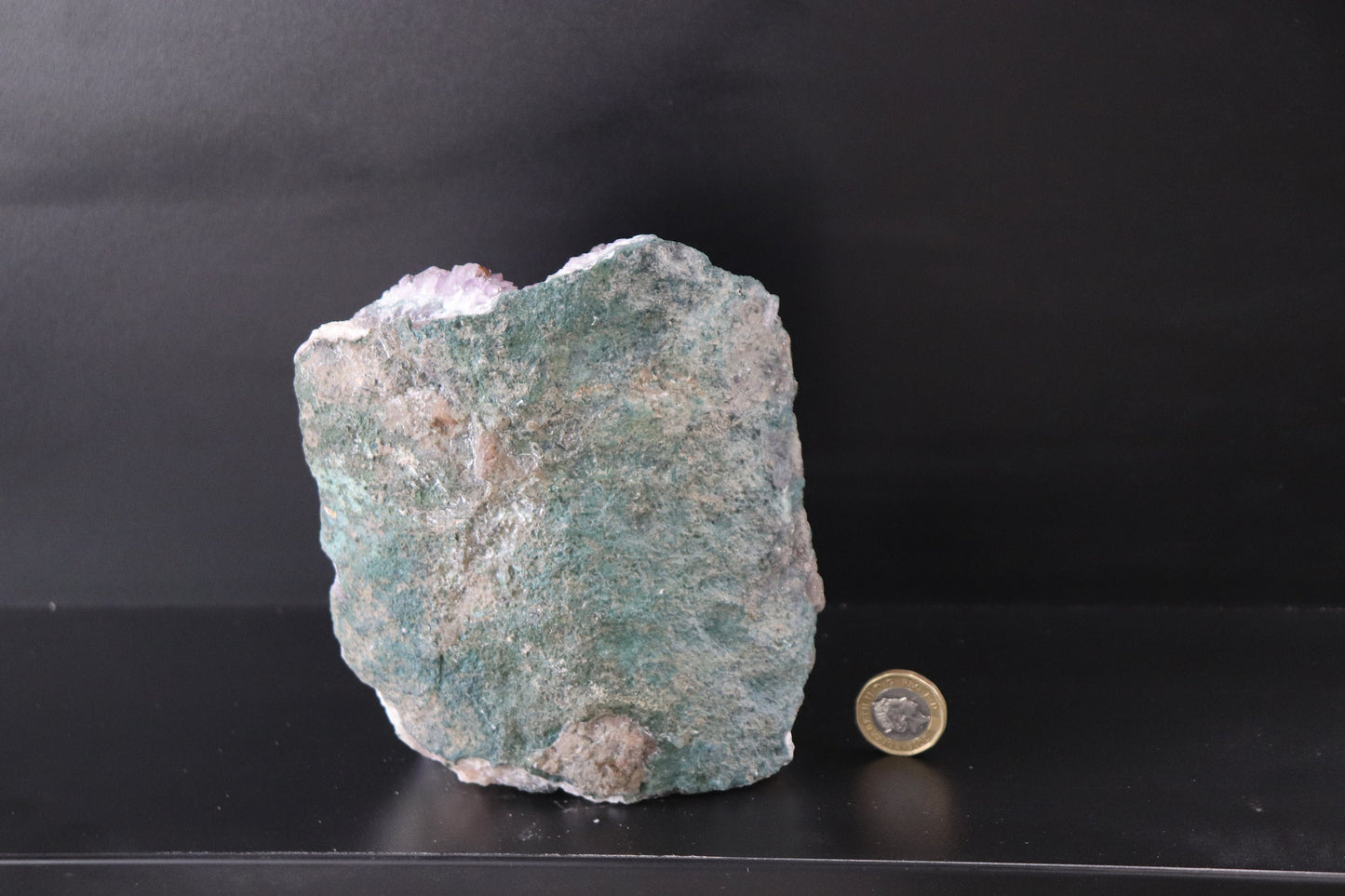 AMF6) Amethyst Crystal Natural Geode Free Standing