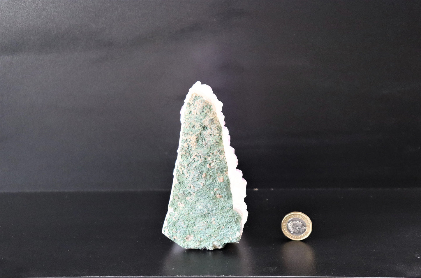 AMF2) Amethyst Crystal Natural Geode Free Standing