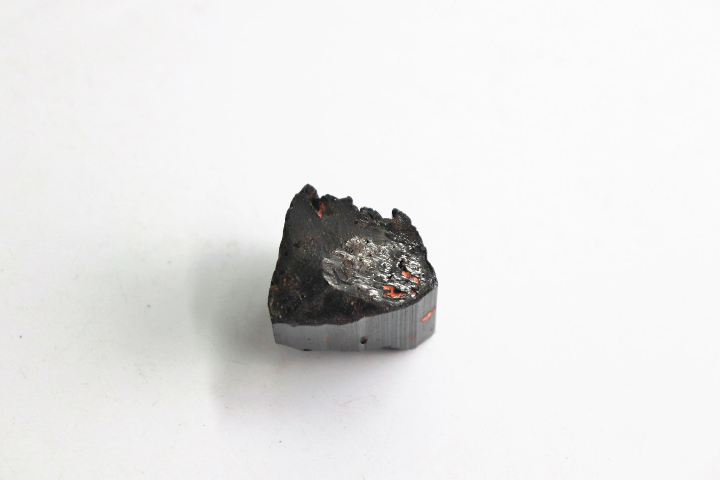 4) Terminated Black Tourmaline Crystal Natural