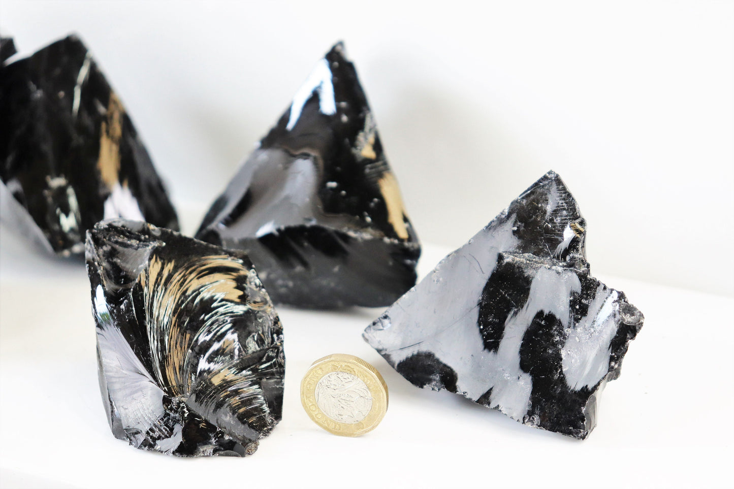 Rough Obsidian Crystal Piece