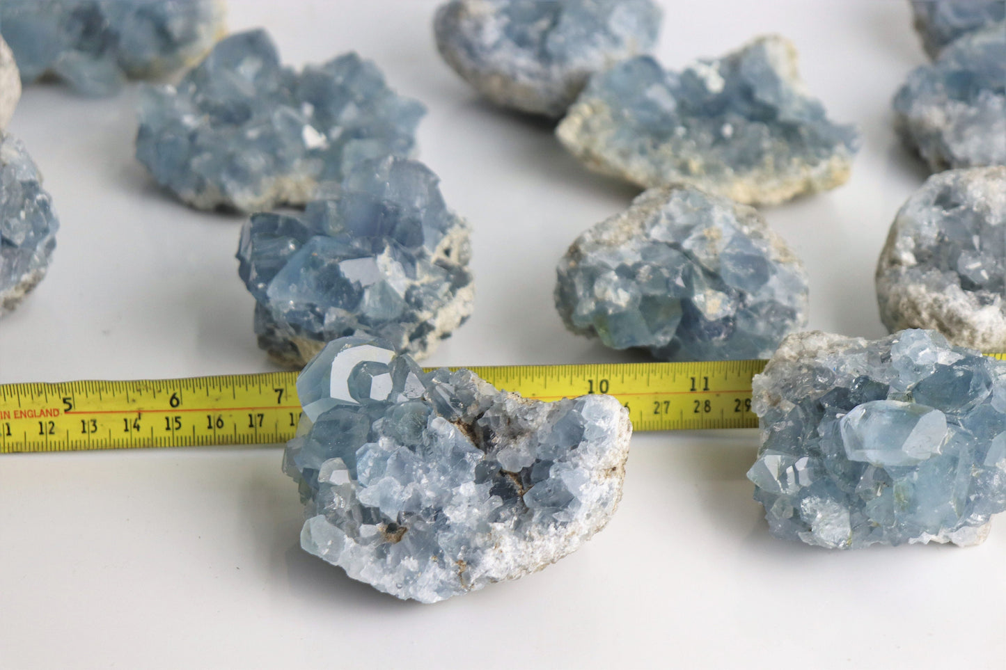 Small Celestite Crystal Geode / Celestine 200-300g