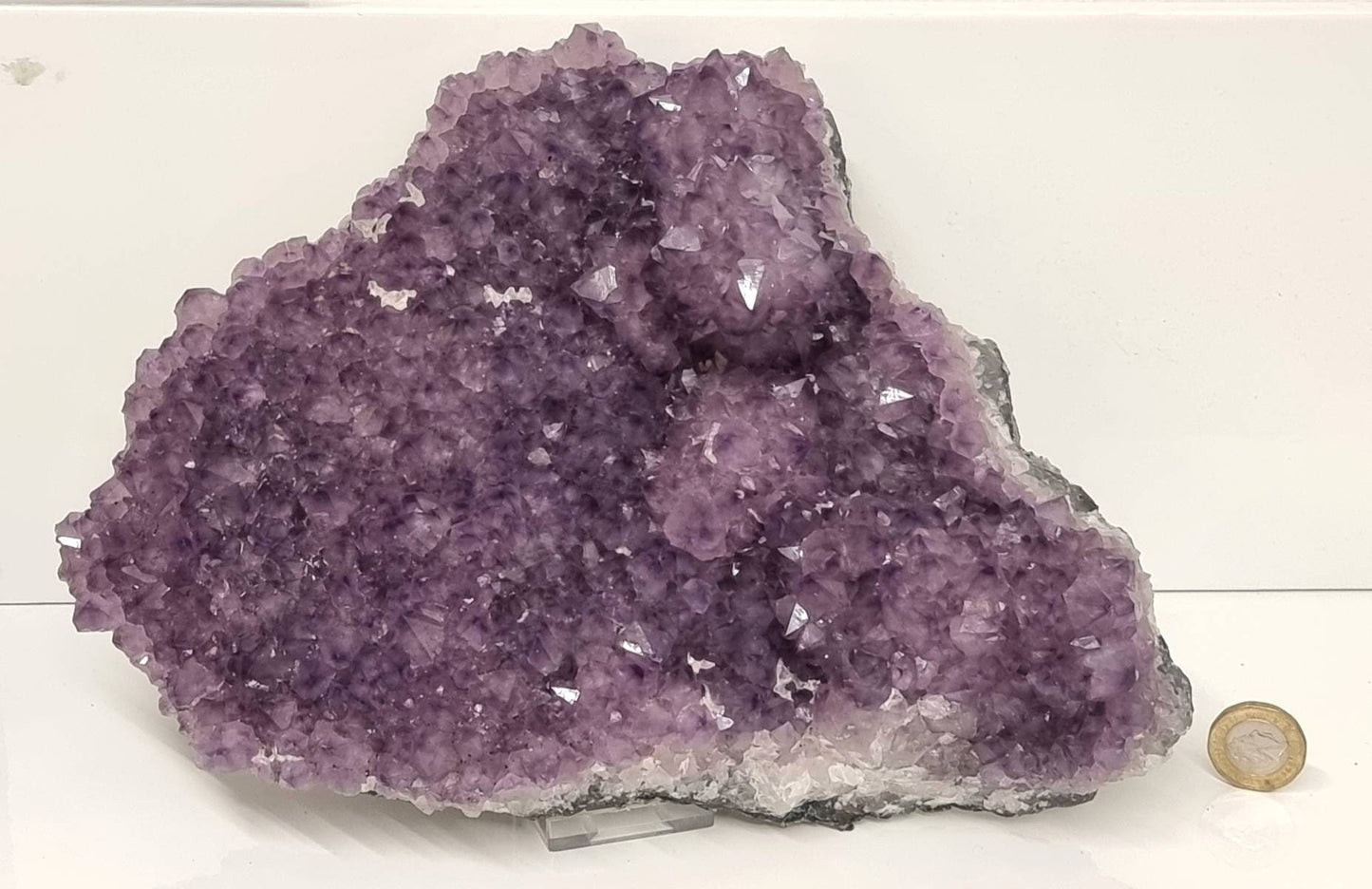 AM76) Large Amethyst Crystal Cluster