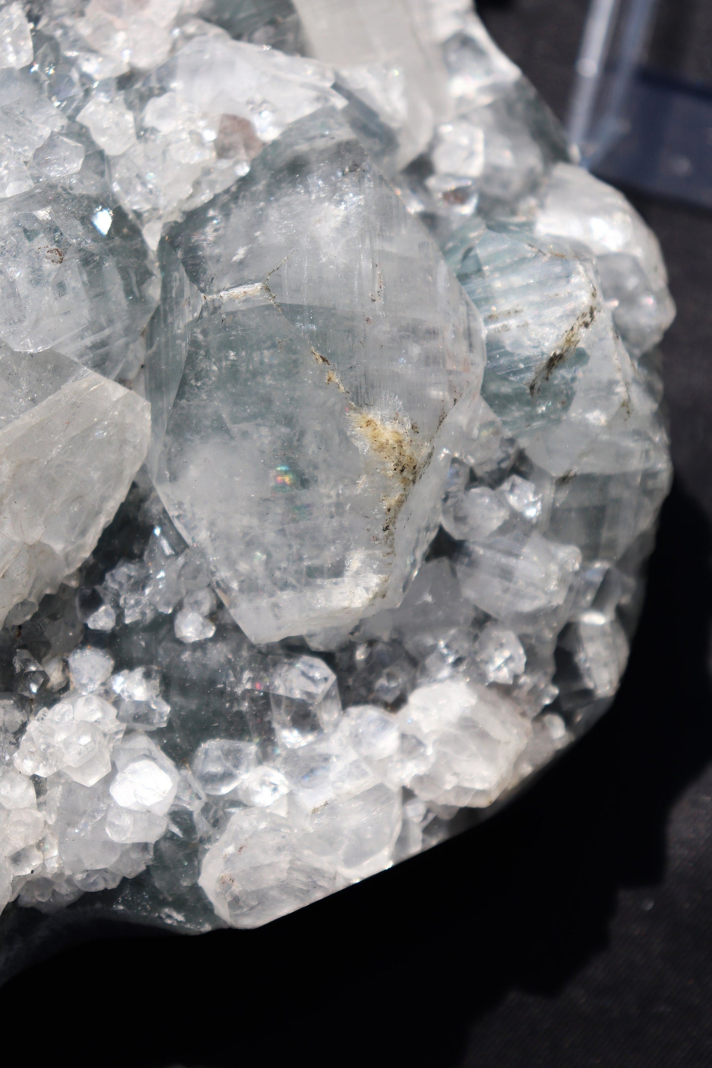 13) Extra Large Apophyllite Zeolite Crystal - India 3.82 KG