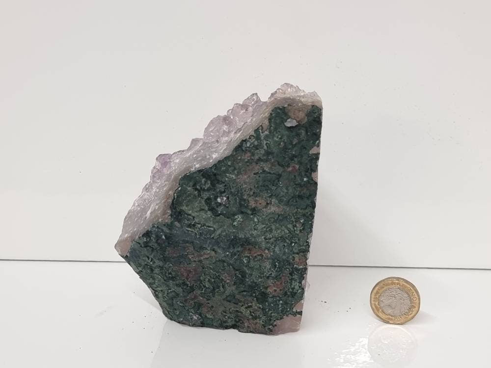 AMF37) Amethyst Crystal Free Standing