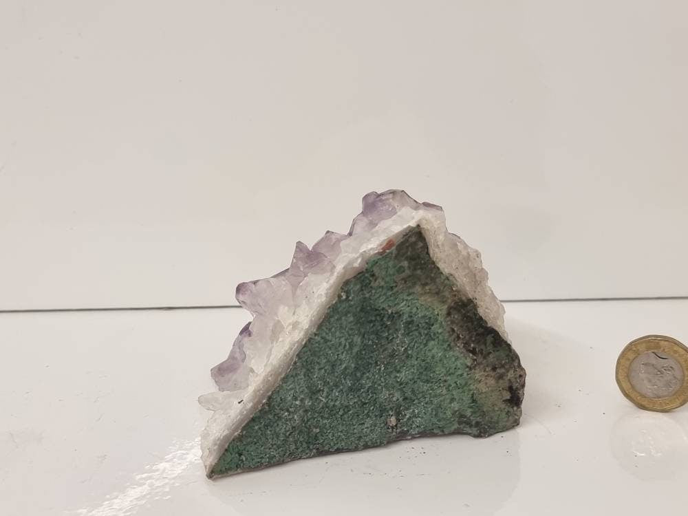 AMF25) Amethyst Crystal Free Standing