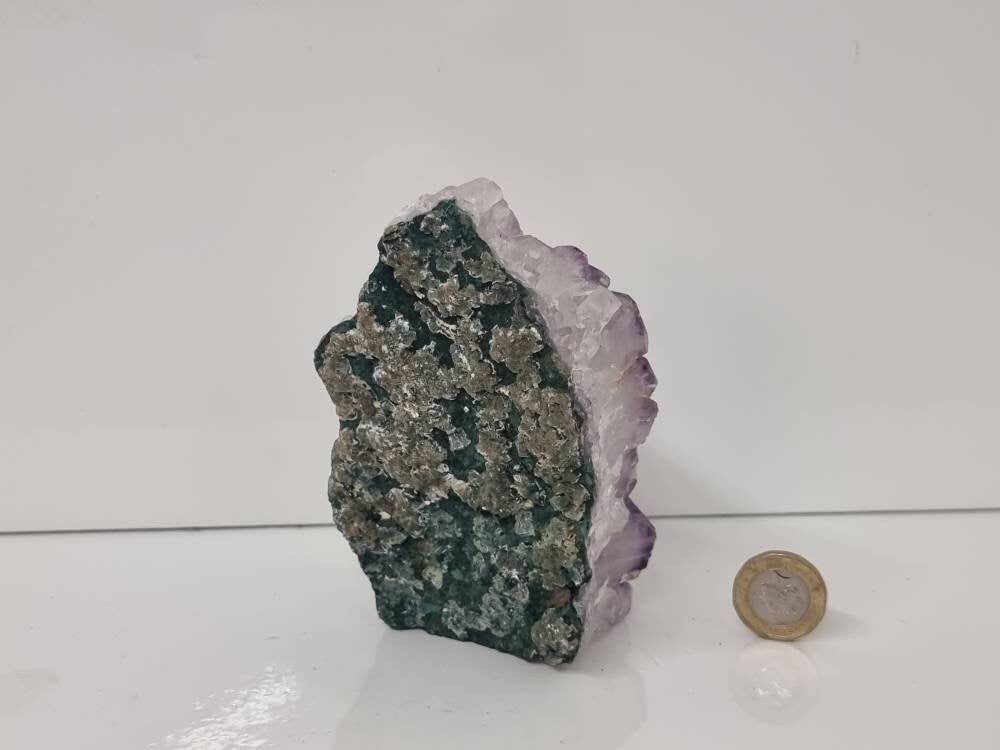 AMF24) Amethyst Crystal Free Standing