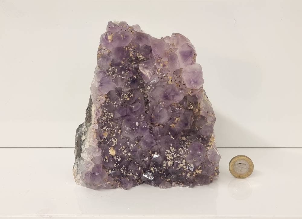AMF20) Amethyst Crystal Free Standing
