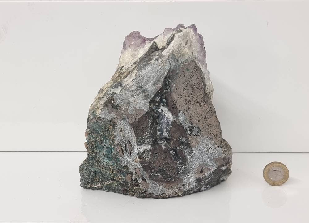 AMF20) Amethyst Crystal Free Standing