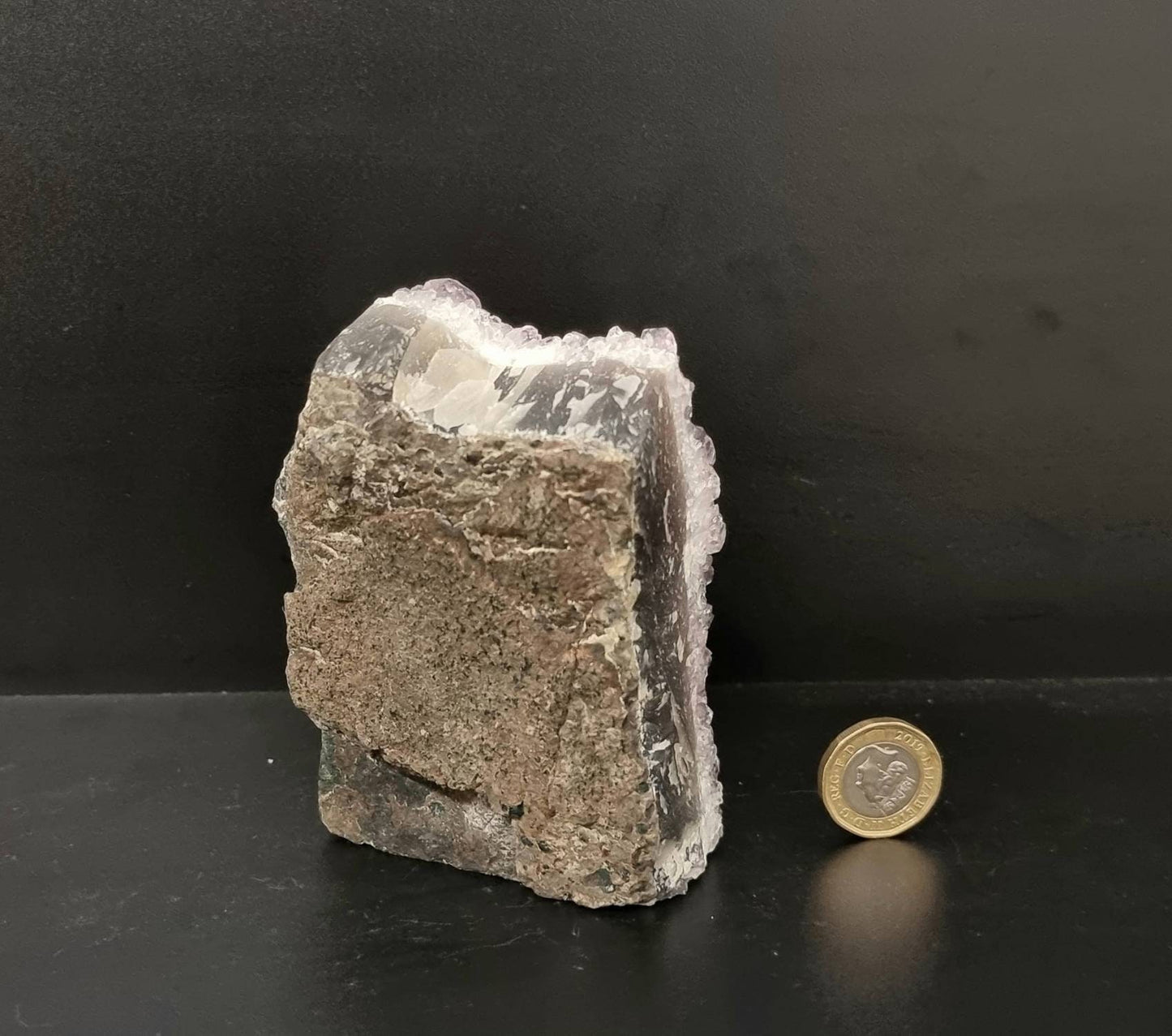 AMF18) Amethyst Crystal Free Standing