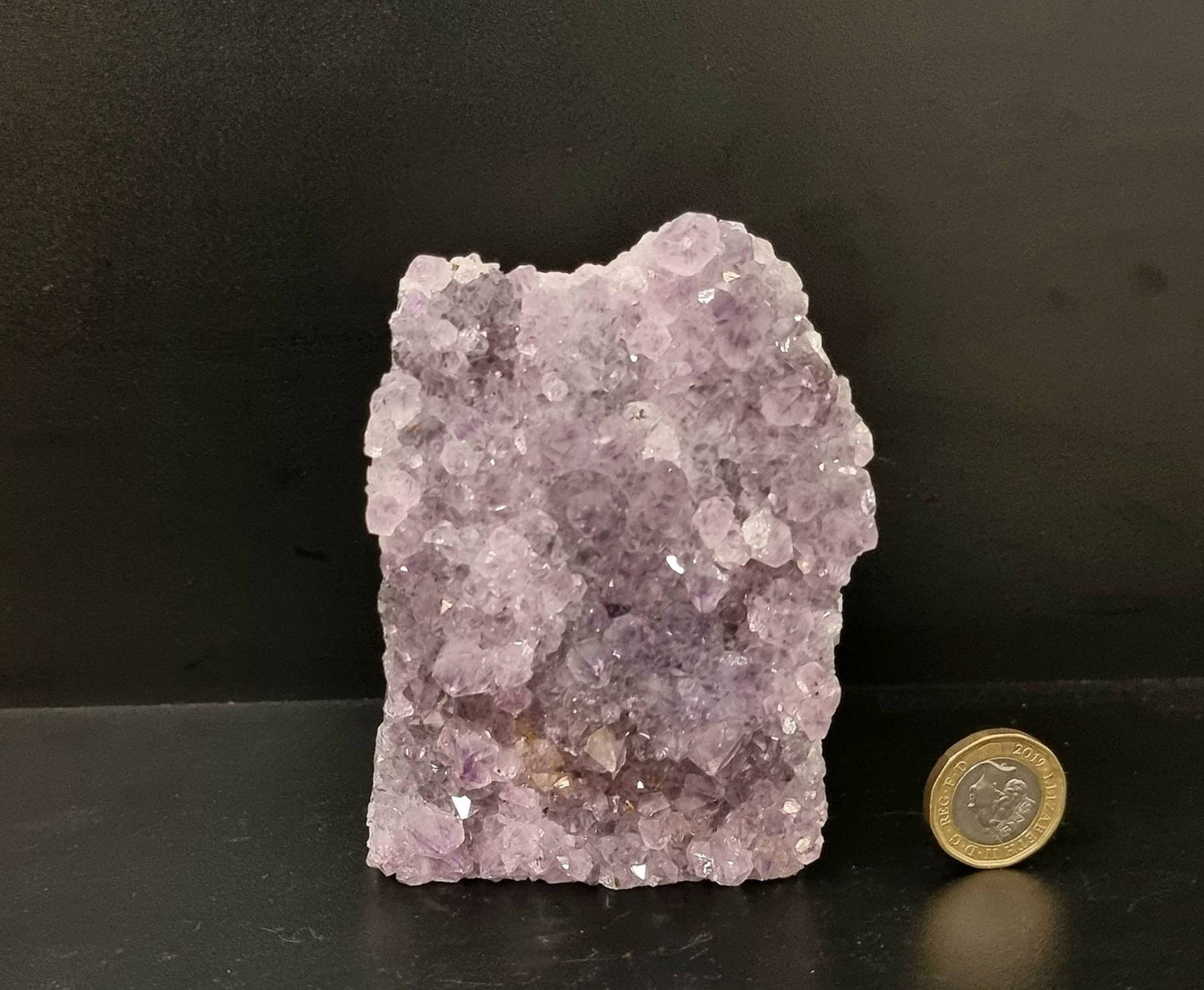 Amethyst Crystal Natural Geode Free Standing