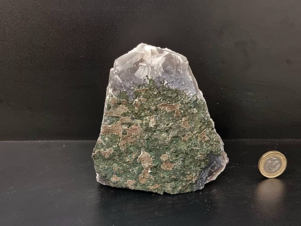 AMF17) Amethyst Crystal Free Standing