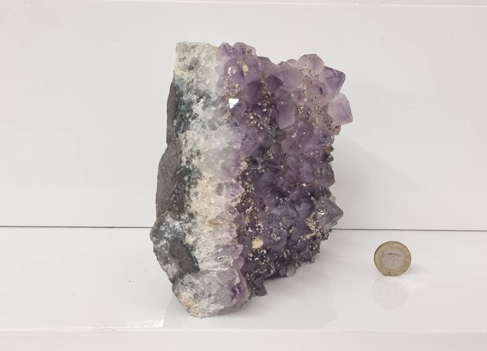 AMF20) Amethyst Crystal Free Standing