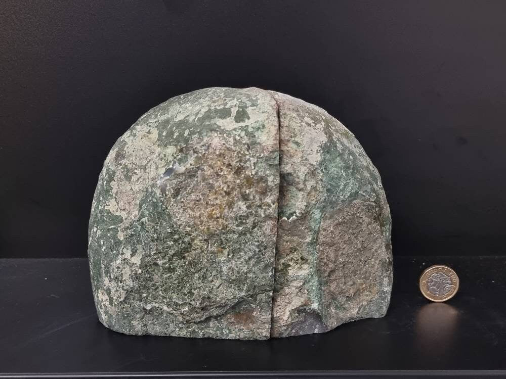 interior design crystal bookends