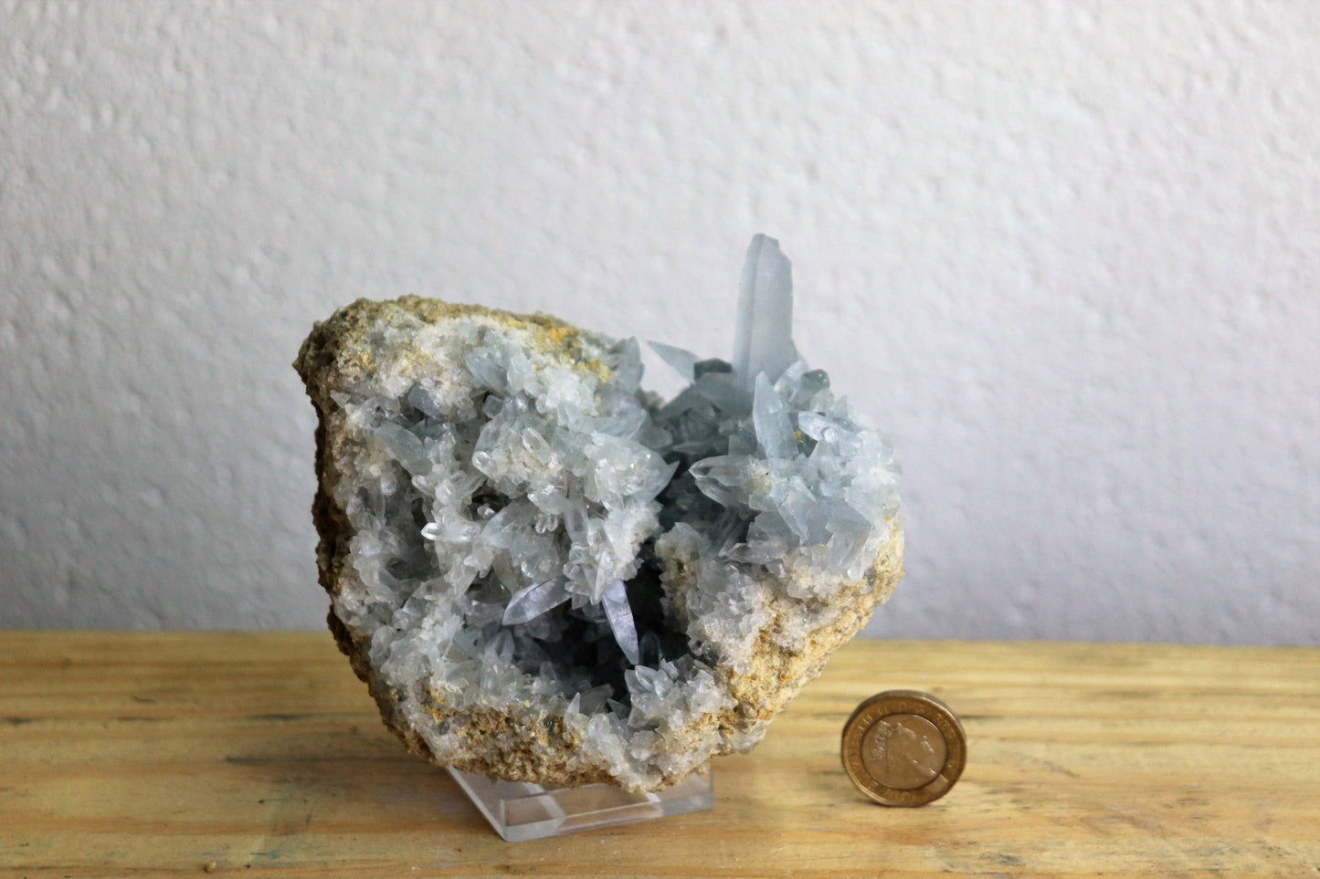 2) Celestite Crystal / Celestine A grade