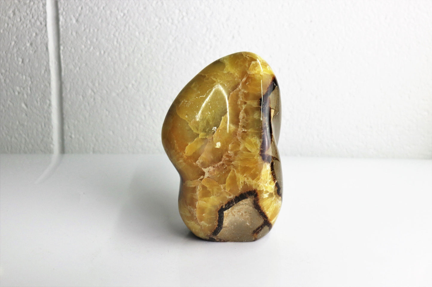 17) Large Septarian Calcite Crystal