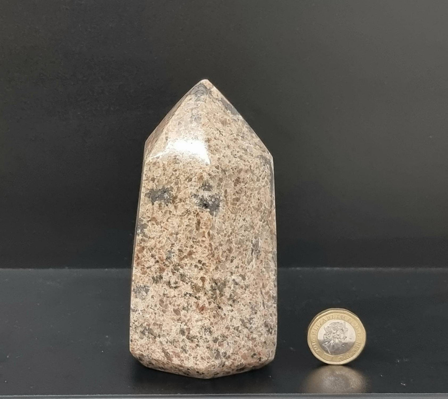 19) Ocean Jasper Crystal Prism