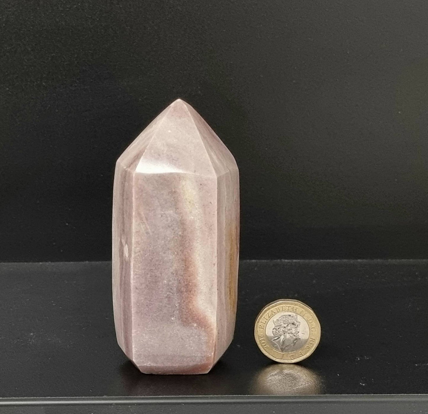 15) Ocean Jasper Crystal Prism