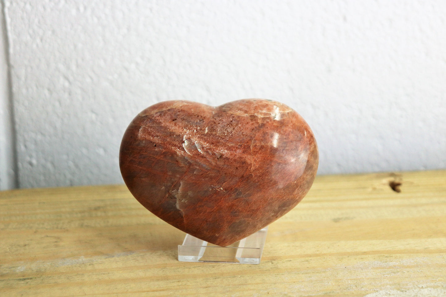large heart crystal