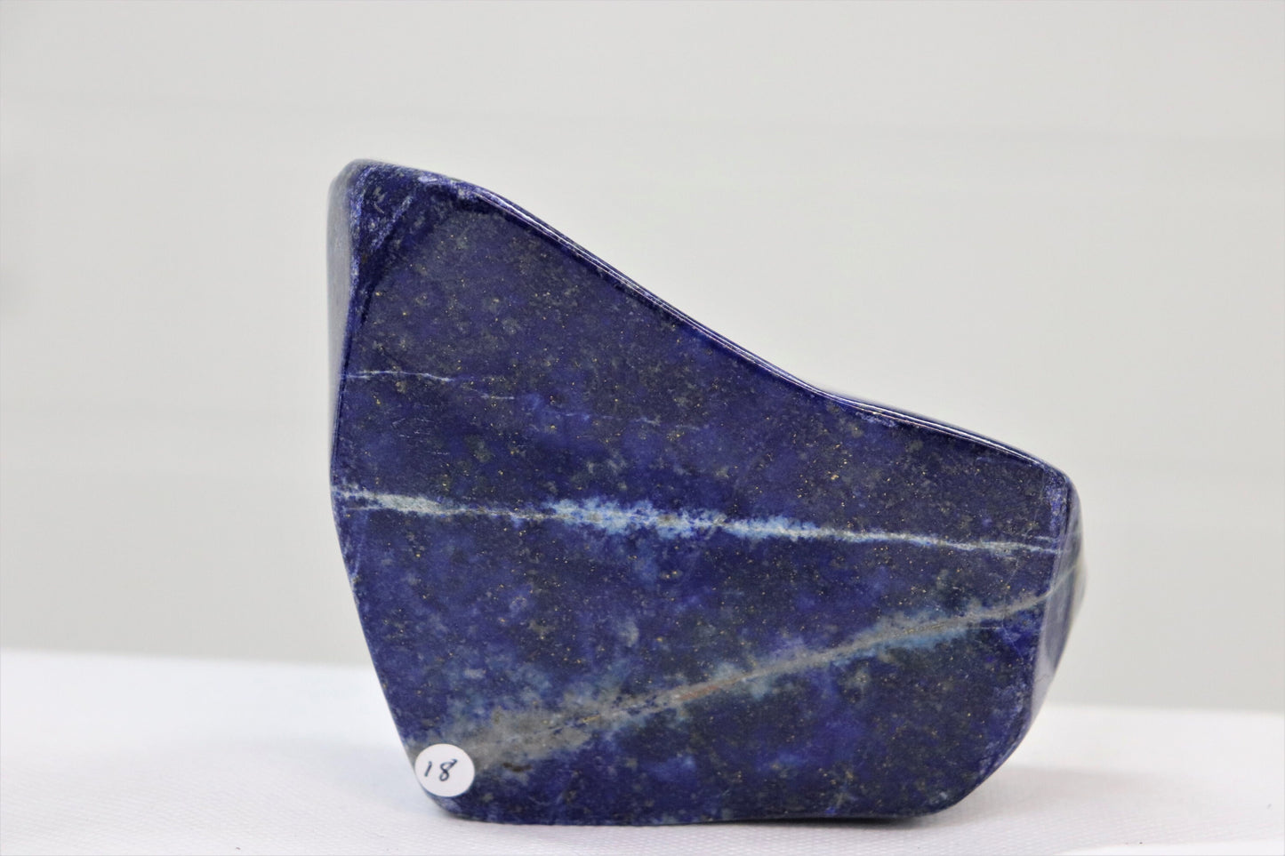 18) lapis lazuli Natural Blue Gemstone Crystal Fools Gold Pyrite Afghanistan