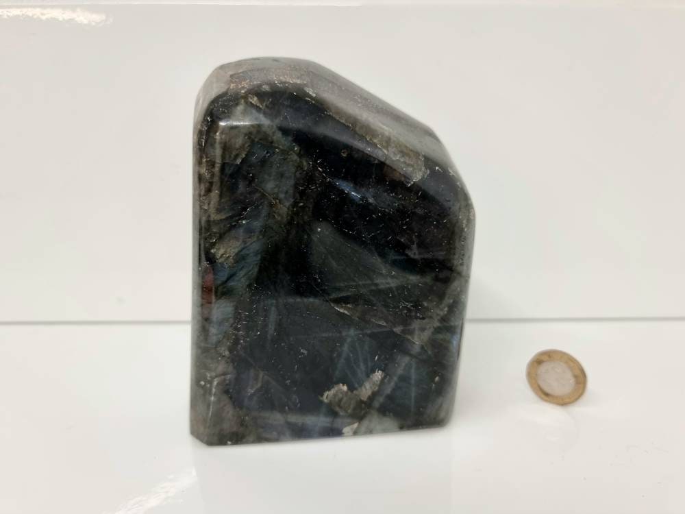 75) Large Labradorite Crystal Polished