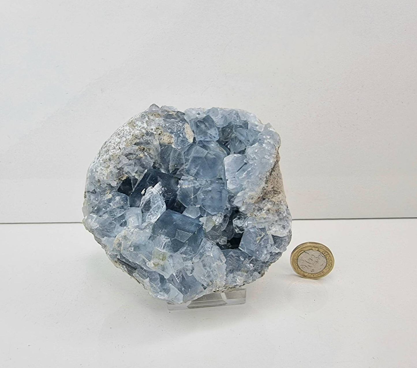 Large Celestite Crystal Natural Cluster