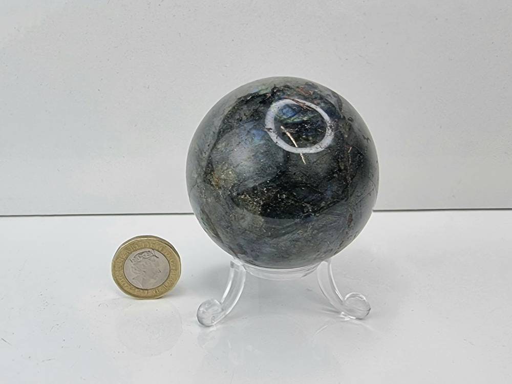 2) Labradorite Crystal Sphere