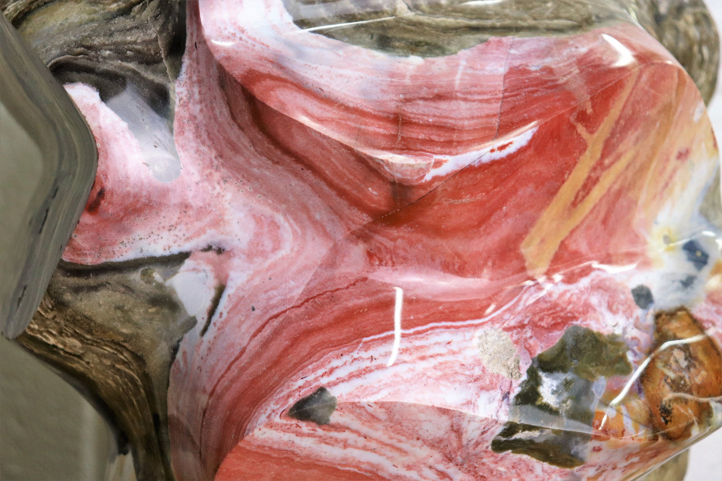 Very Large Ocean Jasper Crystal Flame Carving 23.5KG