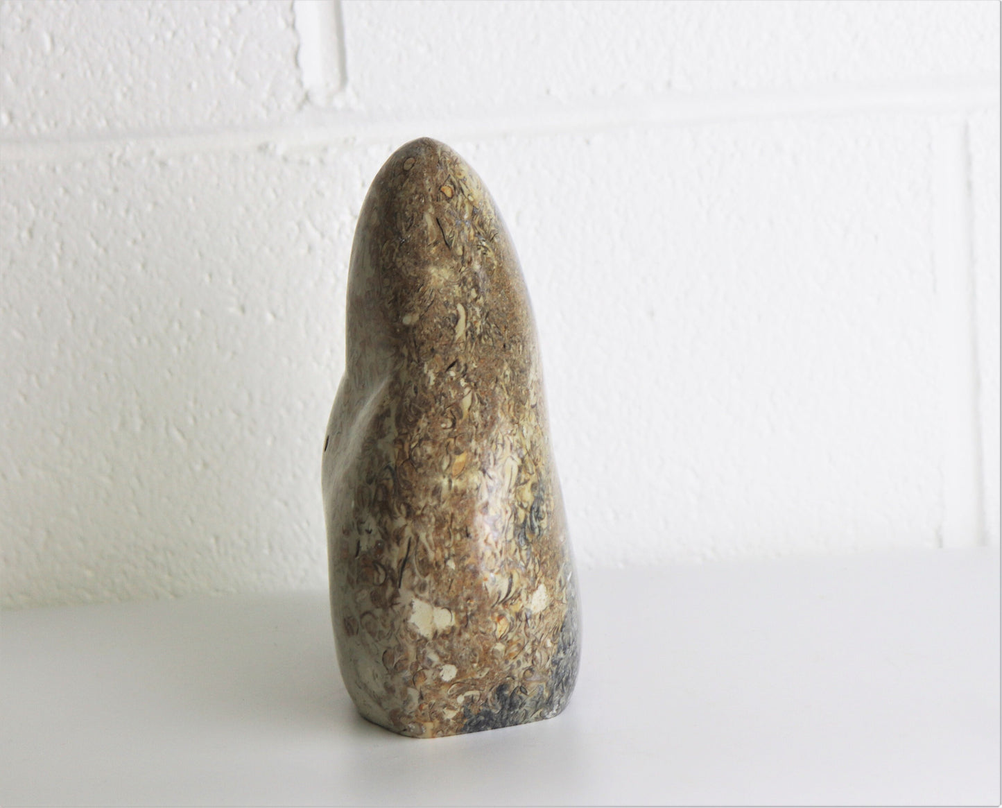 3) Large Coquillage Shell Jasper Crystal Ornament  2.41KG