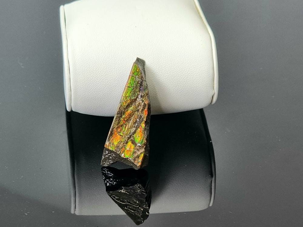 Large Ammolite Crystal Gemstone rare unique