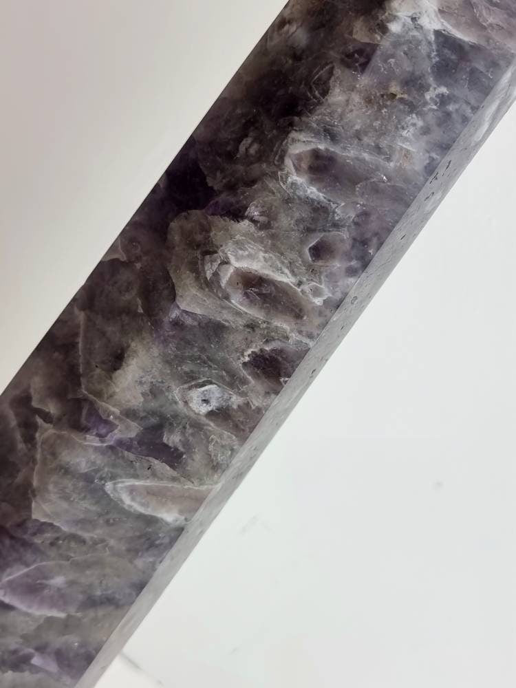XL amethyst tower point statement crystal