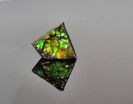 Large Ammolite Crystal Gemstone rare unique