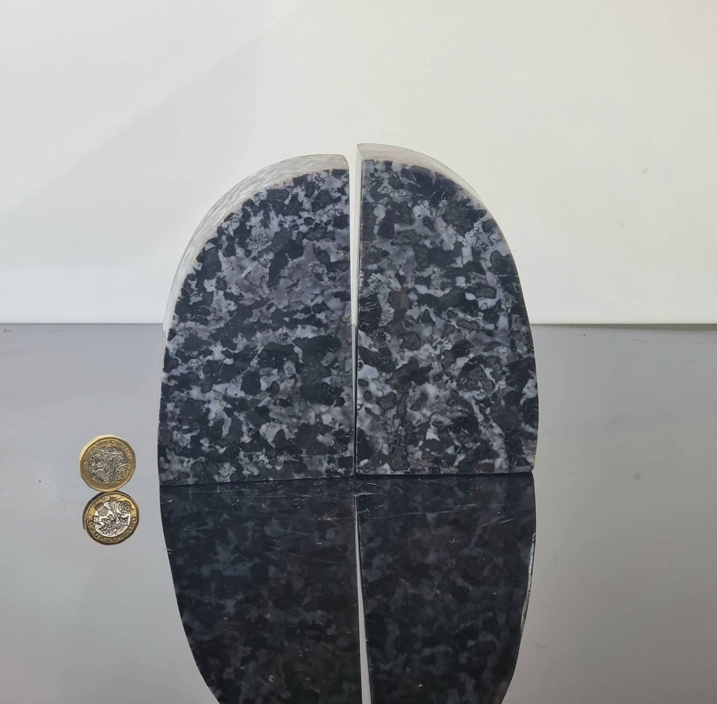 high quality crystal bookends