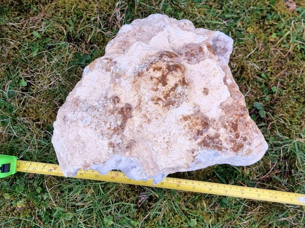 Extra Large Quartz Crystal Geode Unbroken - break your own geode