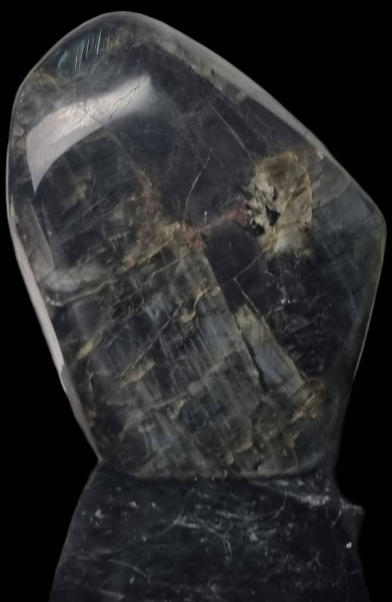 87) Extra Large Labradorite Crystal Polished