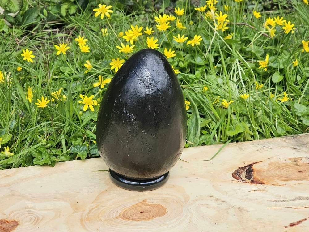 3) Large Amethyst Crystal Egg