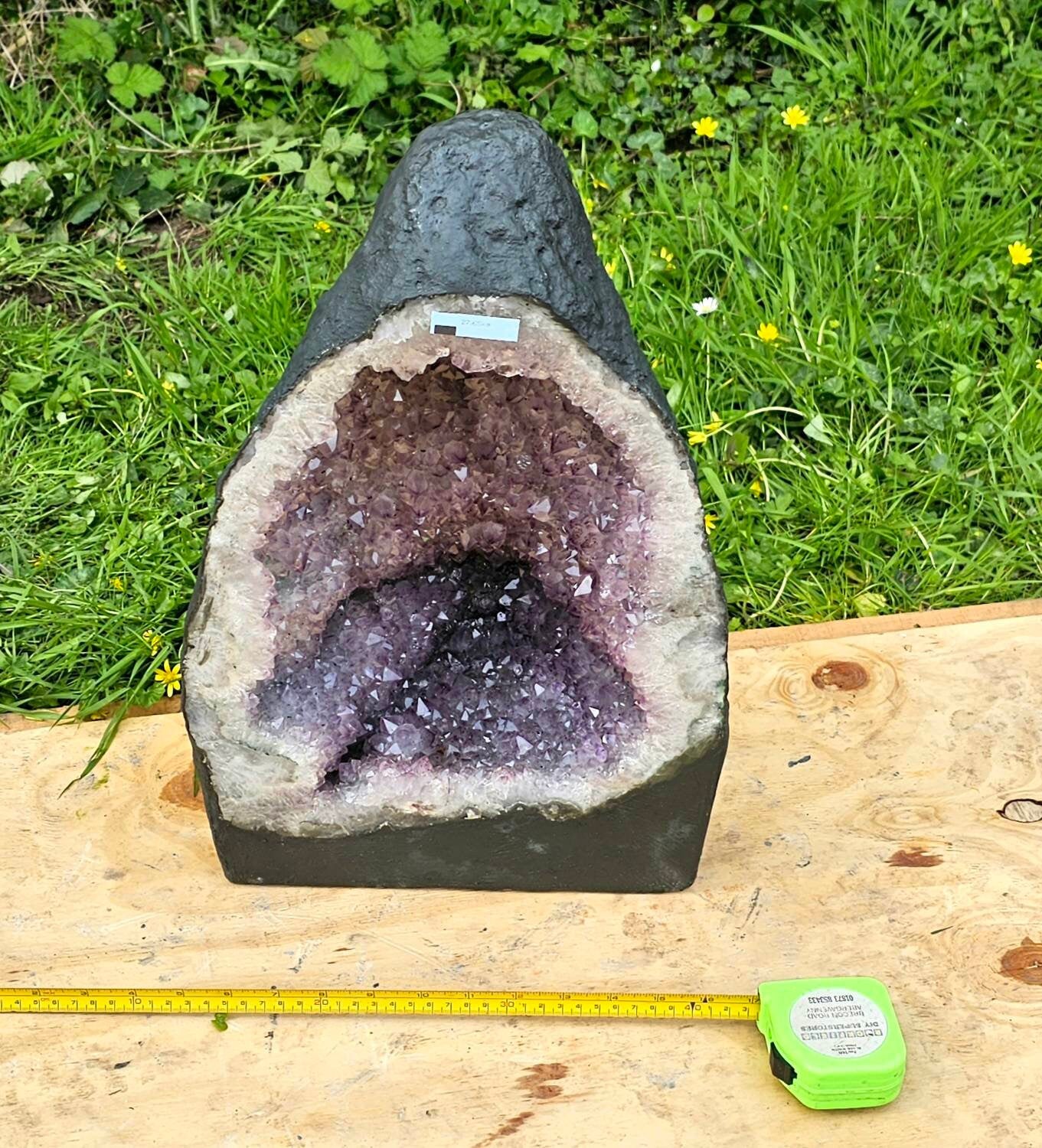 large amethyst church
