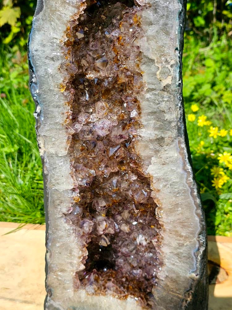 large amethyst geode