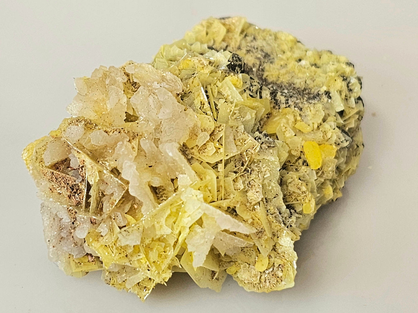 3) Yellow Wulfenite Crystal