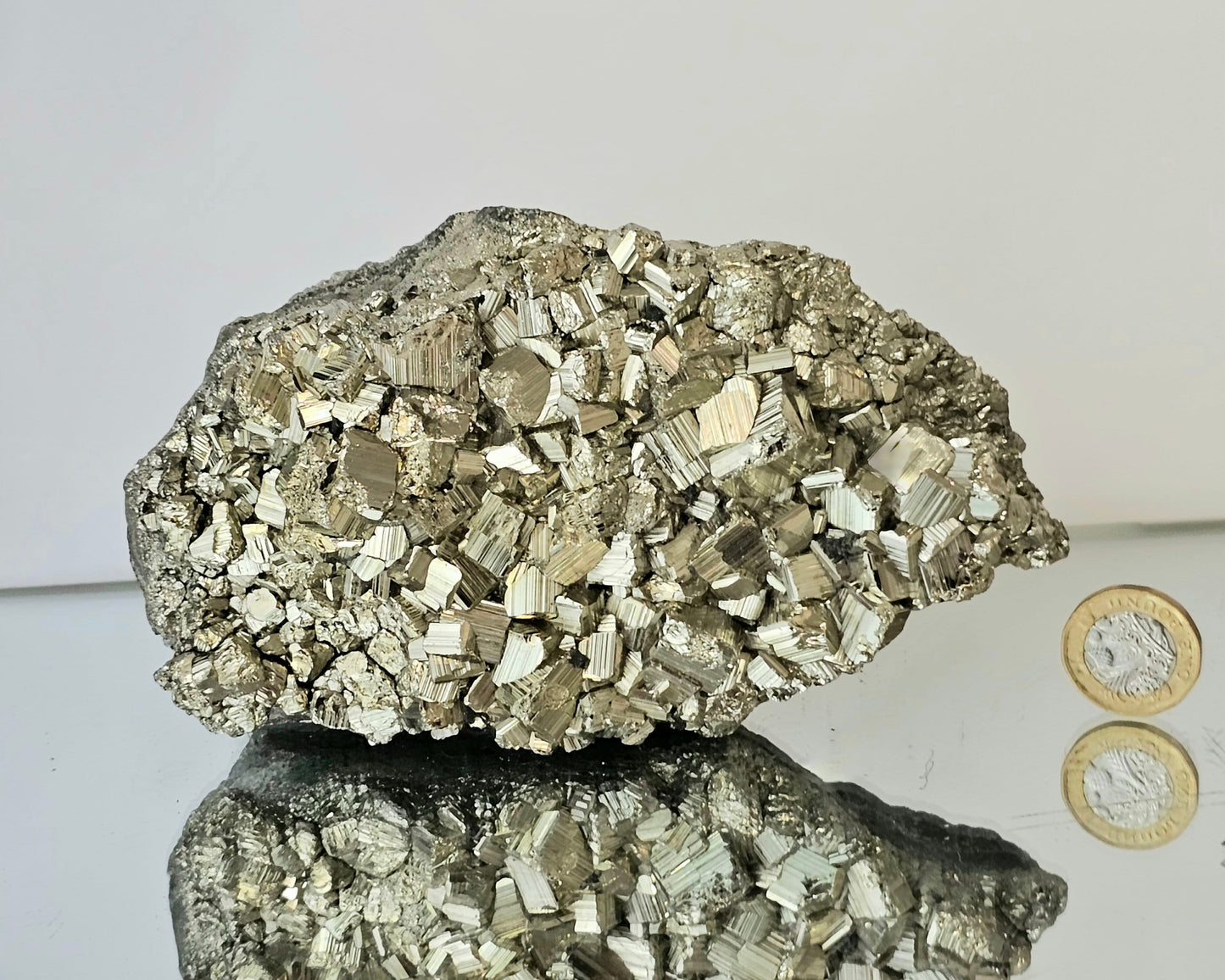Pyrite Crystal Cluster - Peru (#30)